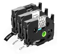 Label Printer Tape Replacement for Brother P-Touch TZe TZ 12mm 0.47 Tape
