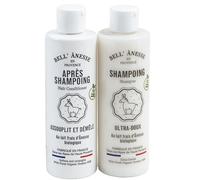 Label Provence - French Shampoo and Conditioner Set - Enriched with Organic Donkey Milk and Essential Oils - Cleansing and Nourishing - Gentle Hair Care - 250ml Bottles