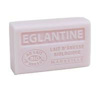 Label Provence Nature Label Provence Savon de Marseille - French Soap Made With Fresh Organic Donkey Milk - Eglantine Fragrance - 60 Gram Bar