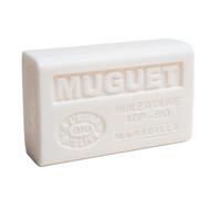 Label Provence Nature Savon de Marseille - Nourishing French Soap Made With Pure Organic Olive Oil and Shea Butter - Lily of The Valley Fragrance - 125 Gram Bar