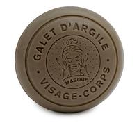 Label Provence - Pebble Soap - Body and Face mask - Made With Organic Donkey Milk and Green Clay - Donkey Milk Fragrance - 110g