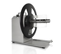 Label Rewinder, 120mm Label Rewinder Automatic Label Rewinding Machine with 1/1.5/3 Inch Core, Speed Adjustable and Label Rewinding Function, Synchronize with Various Printers