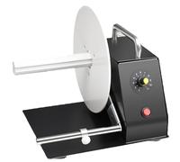 Label Rewinder Adjustable Speed, 1-11 Gears, Rewind Width 20-110mm, Diameter 180mm, Self-adjusting Pressure Rod, Compatible with Various Printers