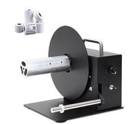 Label Rewinder Machine - 2-Way Roll for Clothing Tags, Barcode, and Self-Adhesive Stickers