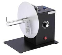 Label Rewinder Machine - Automatic Bi-Directional Rewind, Adjustable Speed 0-390 RPM, 200MM Diameter, Magnetic Design, Ideal for Office Use