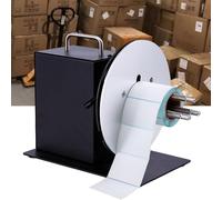 Label Rewinder Machine, Fully Automatic Dual-Way with Adjustable Speed 1-10 Inch/s, Fits Core Size 1-3 inches, Neat Winding for Efficient Labeling