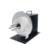 Label Rewinder Machine, Two-Way Rollback Automatic Rewinding Machine with Adjustable Speed - Core Size For 1-3inch - Machine Syncs with Printer