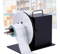Label Rewinder Machine with Adjustable Speed and Printer Synchronization for Efficient Label Management
