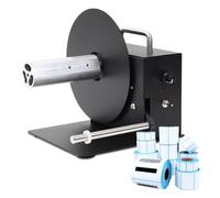 Label Rewinder - Two-Way Rewinding, Support No Paper Core, Synchronized With Printer - Rewinding Speed 1-8inch/S - Efficient Tag Handling