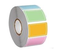 Label Stickers - Food Label Stickers, Self-Adhesive Food Storage Freezer Labels Easy to Peel Write on Refrigerator Suitable for Food Storage Boxes Jars Waterproof 15x30mm 1 Rolls 800 Sheets 1pcs