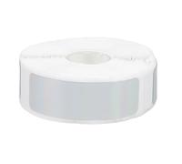 Label Stickers, Printer Labels, Thermal Synthetic Paper, Silver, 160 Sheets | Self-adhesive, stain resistant, waterproof, plain type, for invoices, transportation sites, 1 roll for sticker printing
