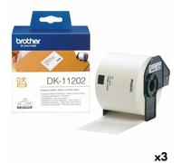 Label Systems BROTHER Model Labels for Printer Brother DK-11202 Black/White 62 x 100 mm (3 Units)