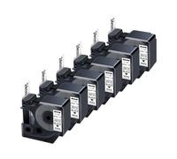 Label Tape 24mm Black On White Compatible with Dymo LabelManager Wireless PnP 450 Duo(6PK Black on White)
