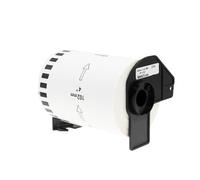 Label Tape DK-22243 102mm X 30.48m Continuous 1 3 Rolls Compatible with Transferable Rubber Paper(2 roll)