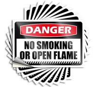 Label Teacher Appreciation Bulk Self-Adhesive & Weird Decor Laminated - Danger No Smoking Or Open Flame for You Did It | Funny Garage Signs Men(20X30CM-1Pcs)