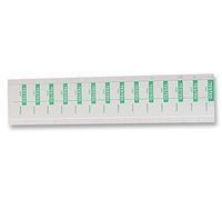 Label, Tested, Pk350, Label Colour Green on White, Label Height 16mm, Label Legend Tested (Date, Initials), Label Material Nylon Cloth, Label Type Identification, Label Width 38mm, Pack Quantity 350,
