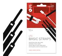 LABEL THE CABLE Basic Cable Management Ties (Black)