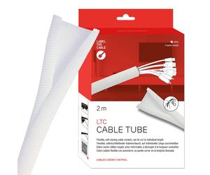 LABEL THE CABLE Flexible & Durable Self-Closing Cable Tidy - Can be Cut - Cable