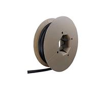 LABEL THE CABLE Flexible & Durable Self-Closing Cable Tidy - Can be Cut - Cable Sleeve for Perfect Cable Management - LTC CABLE TUBE - 25 m - Black - PRO 5110