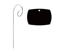 Label Your Garden Plants Easily with These Reusable Acrylic Tags on Stakes Suitable for Herbs Flowers and Indoor Potted Plants All Year (Style B)