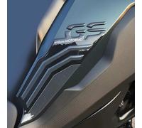 labelbike - 2 Motorbike Stickers Resin 3D side Protections compatible with BMW F750 GS 2018-2024