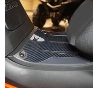 labelbike - 3D gel resin Sticker Scooter central footboard protection compatible with Kymco DTX 360 125 300 350