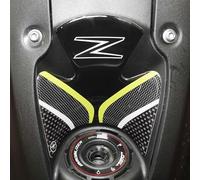 labelbike - 3D Sticker Motorcycle Ignition Key Area Protection and Decoration in Resin compatible with Kawasaki Z900 - Color Verde Black Carbon