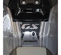 labelbike - 3D Sticker Motorcycle Low Tank Pad Protection and Decoration in Resin Compatible with BMW R 1300 GS Adventure Grey