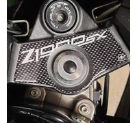 labelbike - 3D Sticker Motorcycle Steering Fork Plate Protection and Decoration in Resin compatible with Kawasaki Z 1000SX Z1000 SX - Carbon Color