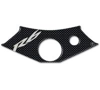 labelbike - 3D Sticker Motorcycle Steering Fork Plate Protection and Decoration in Resin compatible with Yamaha R6 1999-2002