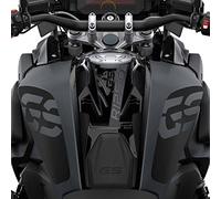 labelbike - 3D Sticker Motorcycle Tank Pad Protection and Decoration in Resin Compatible with BMW R 1250 GS Triple Black 2021-2023 - Color Black Gray