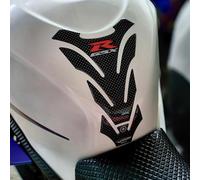 labelbike - 3D Sticker Motorcycle Tank Pad Protection and Decoration in Resin Compatible with Suzuki GSX-R - Carbon Color