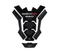 labelbike - 3D Sticker Motorcycle Tank Pad Protection and Decoration in Resin Compatible with Suzuki GSX-S 950 from 2021 - Color Carbon Black