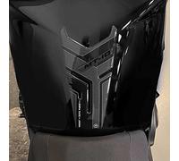 labelbike - 3D Sticker Tank Pad Motorcycle Decoration and Protection in Resin Compatible with Yamaha MT-10 SP 2022-2023 - Color Carbon Black Grey