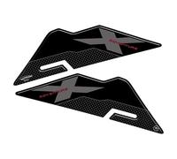 labelbike - 3D Stickers in gel resin Motorcycle tank side protections compatible with HONDA NC700X NC750X 2016-2020