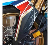 labelbike - 3D Stickers Kit FRONT MUDGUARD Protection compatible with HONDA AFRICA TWIN 1100 L 2020-2023