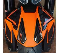 labelbike - 3D Stickers Motorcycle Fender Mudguards Protection and Decoration in Resin compatible with KTM 890 Duke GP 2022-2023 Orange