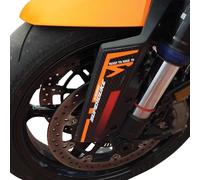 labelbike - 3D Stickers Motorcycle Fender Mudguards Protection and Decoration in Resin compatible with KTM 1390 Super Duke R 2024 - Color Red