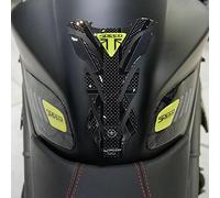 labelbike - Kit 3D gel stickers for motorcycle tanks, compatible with Triumph Speed Triple 2016-2020 yellow