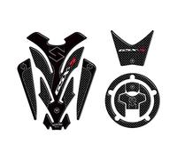 labelbike - Kit of 3D Resin Stickers for Motorcycle Decorations and Protections compatible with GSXS SUZUKI GSX-S 750