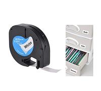 Labeling Label Tape 91200 Self-Adhesive Refills Black Print on White Paper for DYMO LT-100H Maker 1 Roll