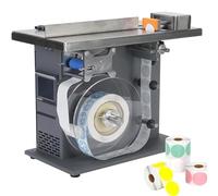 Labeling Machine, Automatic Corner Labeler for Carton Packaging, 90° Angle, PLC Control, Transparent Round/Square Labels, 15-30 Labels/Min, Anti-Counterfeiting