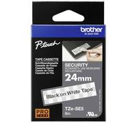Brother TZE-SE5 label-making tape Black on white TZ/TZe