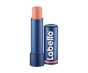Labello Caring Beauty Nude (5.5ml) Coloured Lip Balm with Vitamin E, Shea Butter and Almond Oil Moisturising Lip Balm for a Radiant Finish