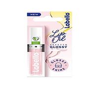 Labello Lip Oil Effect Glossy - Glossy Shine 5 ml, Lip Gloss with Vegan Formula, Volumising Lip Gloss, 100% Natural Lip Gloss