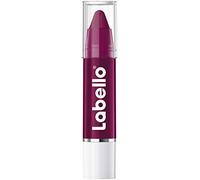 Labello Lips2Kiss Colour Lip Balm Black Cherry (3g), Lip Balm with Intense Colour, Lipstick with Real Labello Care, Berry