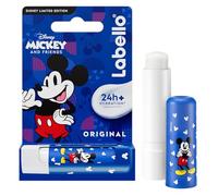 LABELLO Mickey Mouse Limited Edition Disney (1 x 5.5 ml) Moisturising Lip Balm for Children, Nourishing Lip Balm with Long-Lasting Moisture