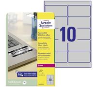 Labels are Oil, Dirt and Temperature-Resistant (-2 Degree Celsius to +8 Degree Celsius), Splash-Proof and Tear-Proof