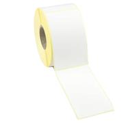 Labels Metrics - White Thermal Transfer Labels, 50mm x 75mm for Thermal Transfer Printers 2k Roll