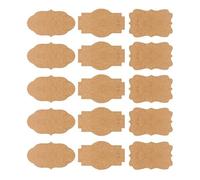 Labels Stickers Small Sticky for Canning Jars Write on Tags Holiday Presents Christmas Easter New Year Kraft Paper Self-Adhesive Bottles Pantry Gifts Easy to Use Peel and Paste